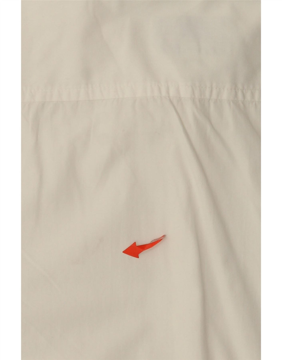 Stefanel Camisa De Manga Corta Para Hombre Algodón Blanco Roto Mediano