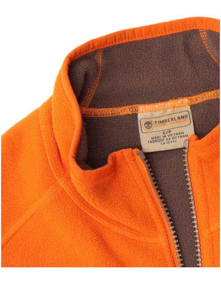 TIMBERLAND Chaleco polar para hombre UK 36 Small Naranja