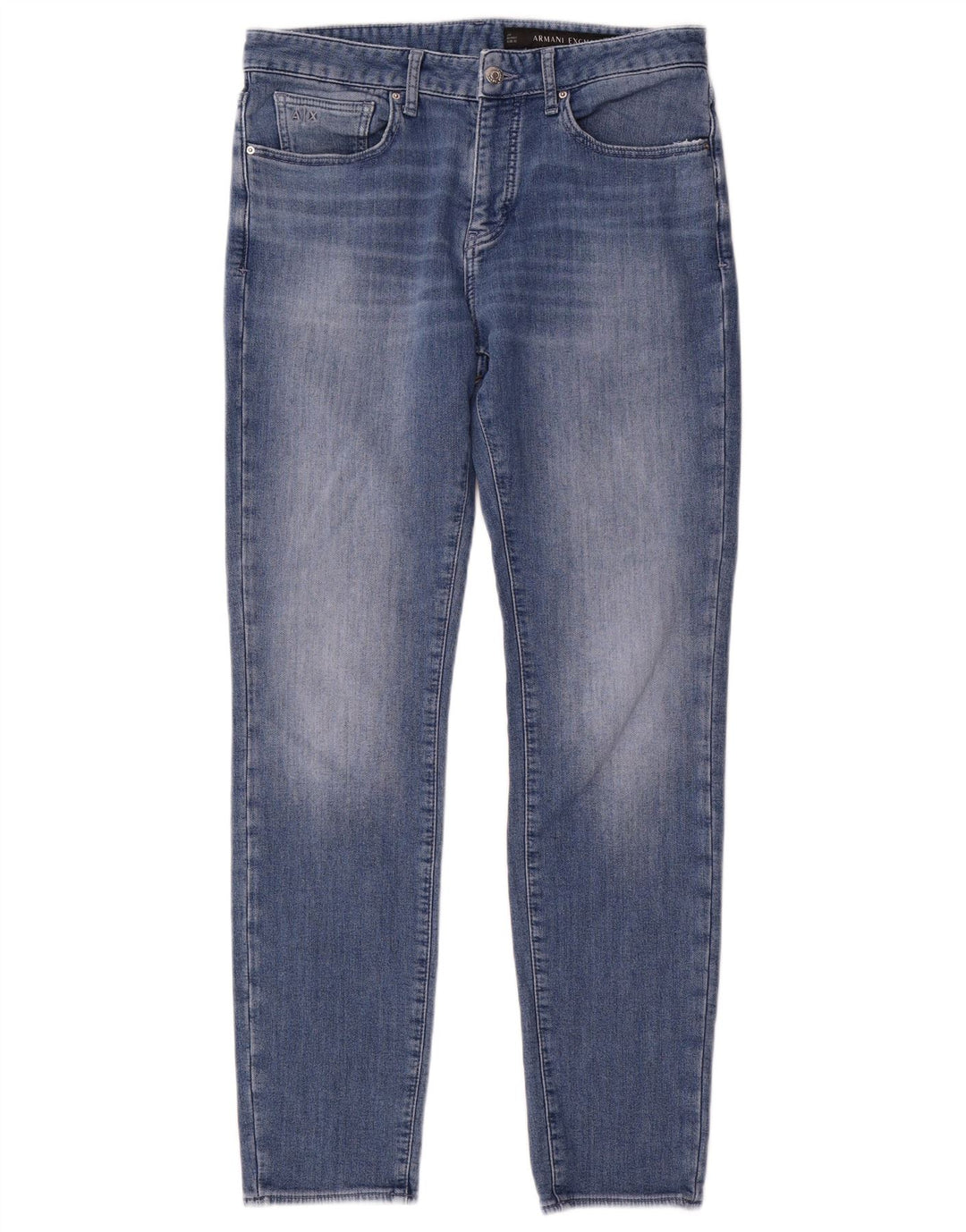 Armani Exchange Vaqueros Slim Mujer W32 L32 Algodón Azul