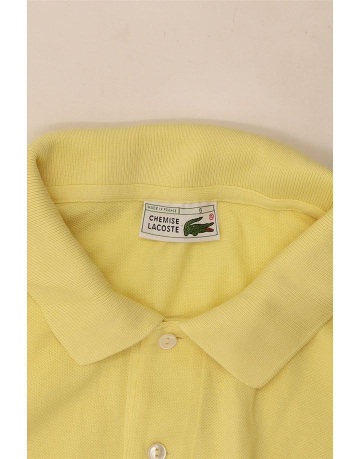Polo Lacoste Hombre Talla 6 XL Amarillo