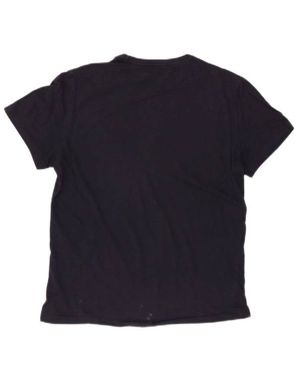 POLO RALPH LAUREN Camiseta para hombre Top Medium Azul marino