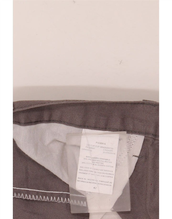 DICKIES Pantalones cortos casuales para hombre W42 2XL Gris Colorblock Poliéster