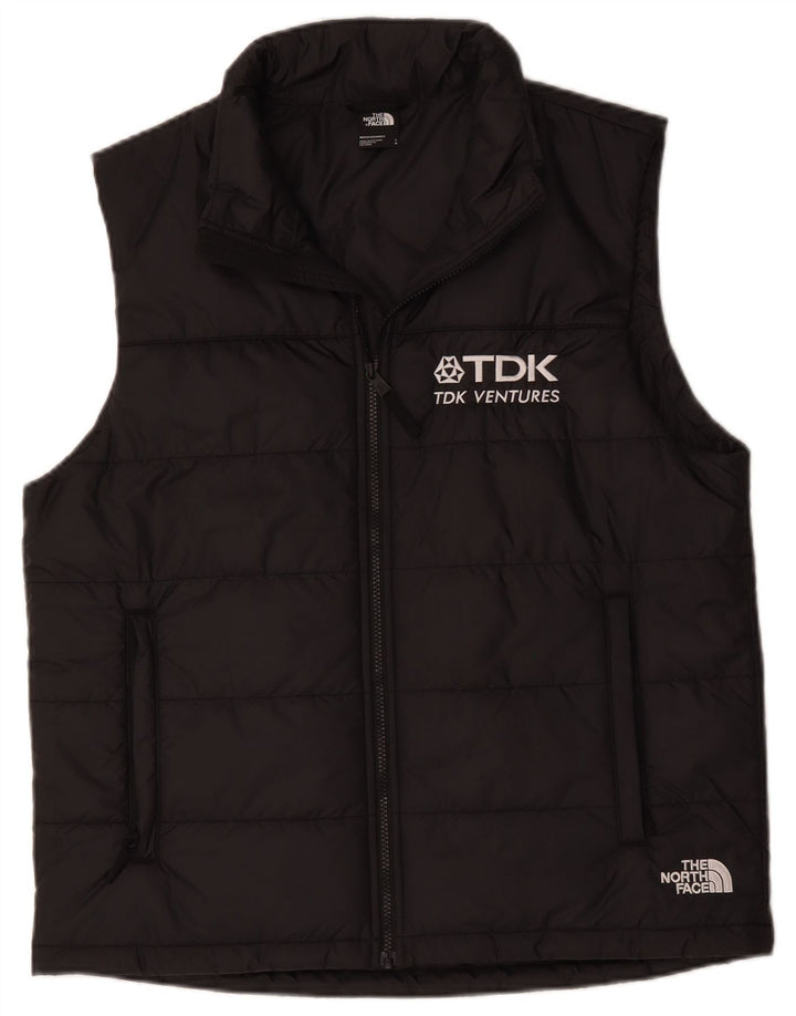 The North Face Chaleco acolchado gráfico para hombre Reino Unido 40 Grande Poliéster negro