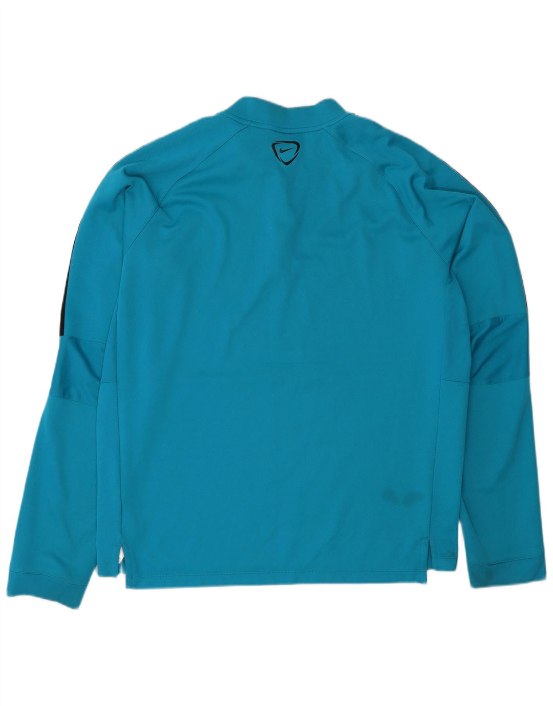 Nike Dri Fit - Chándal con cremallera y cuello para hombre, talla XL, color azul