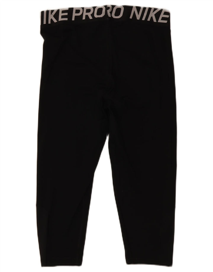 Nike - Leggings capri Dri Fit para mujer, talla 40, XL, poliéster negro