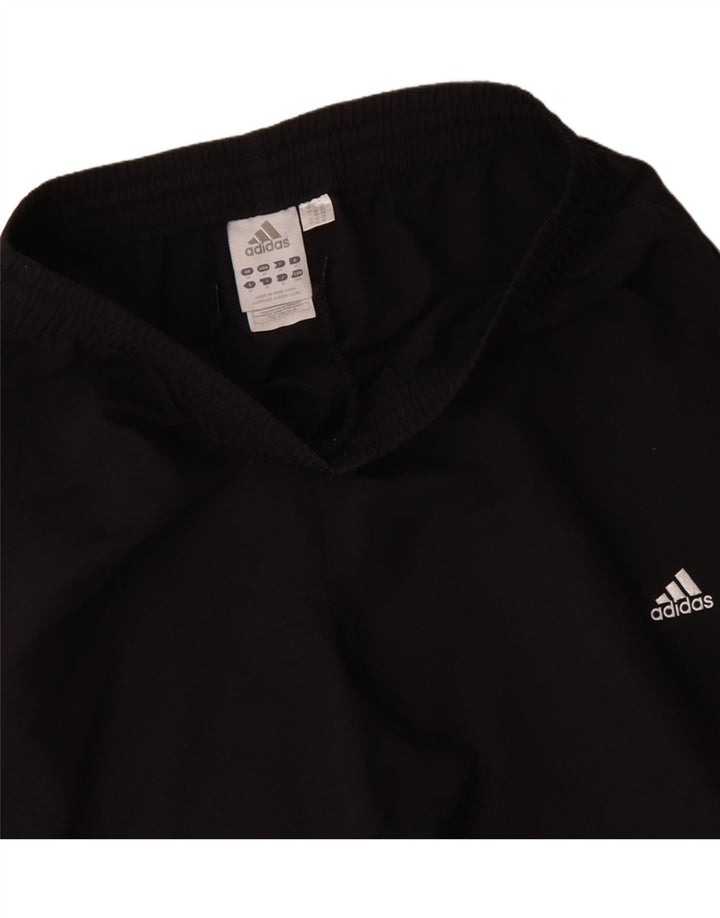 Adidas Hombre Pantalones De Chándal Joggers Medium Negro Poliéster