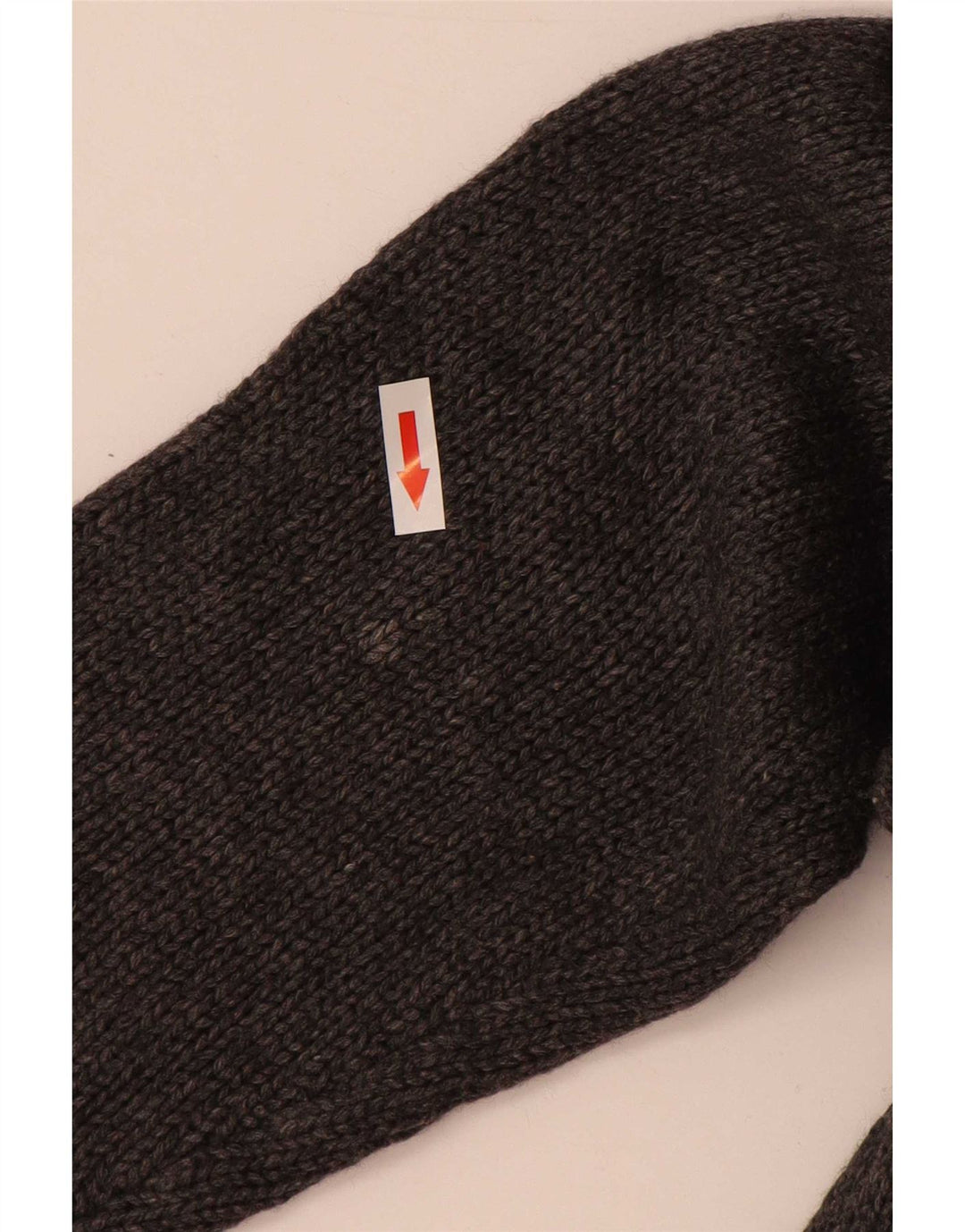 Timberland Hombre Cardigan Suéter De Lana Gris Medio