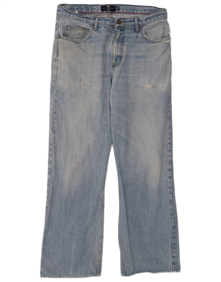 Marks & Spencer Vaqueros Blue Harbor Bootcut para hombre W34 L31 Algodón azul