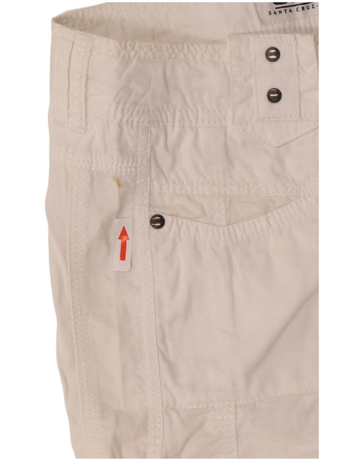 O'Neill Pantalones Cortos Casuales para Mujer W29 Small White Cotton