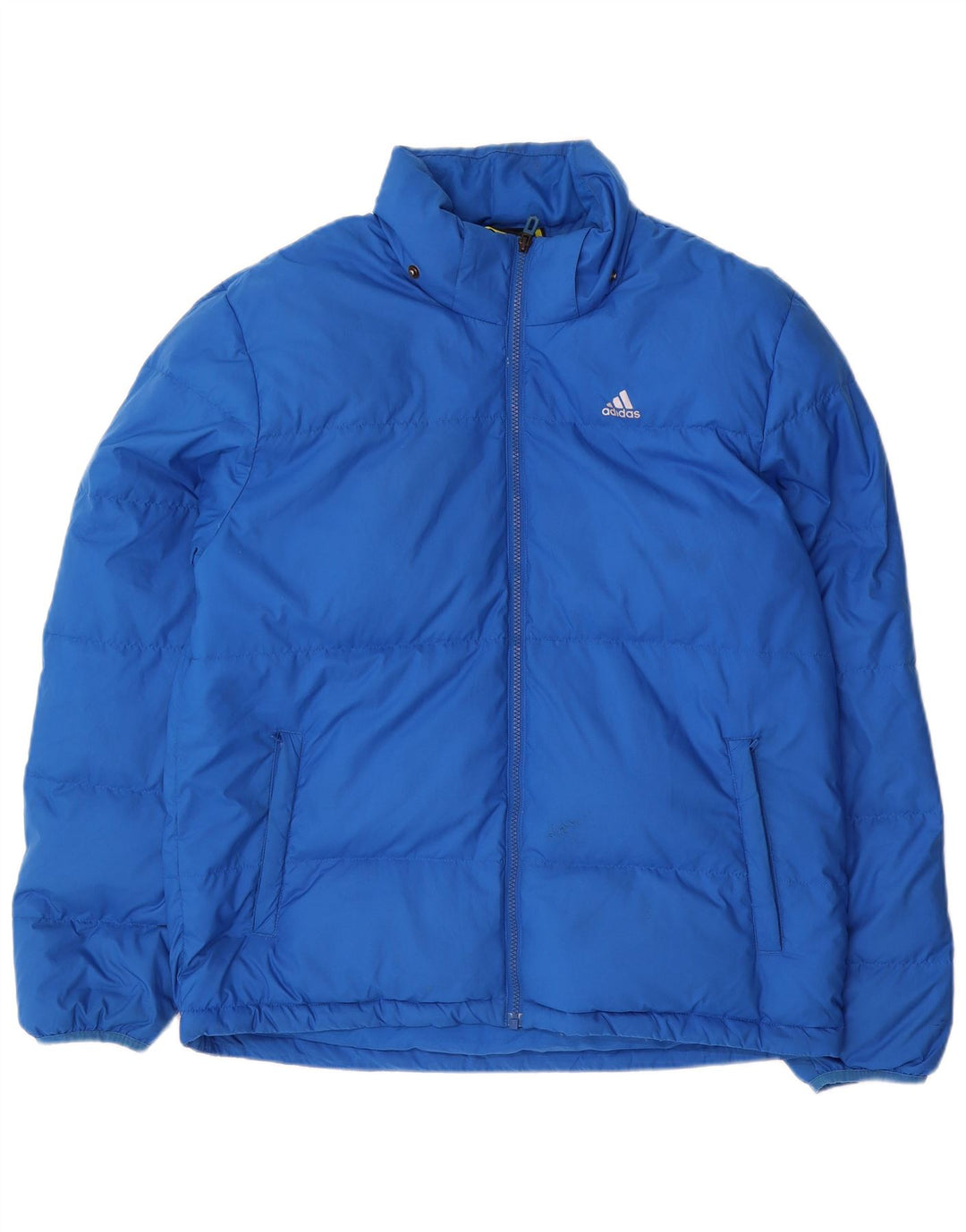 Adidas Chaqueta acolchada para hombre UK 38 Azul medio Poliéster
