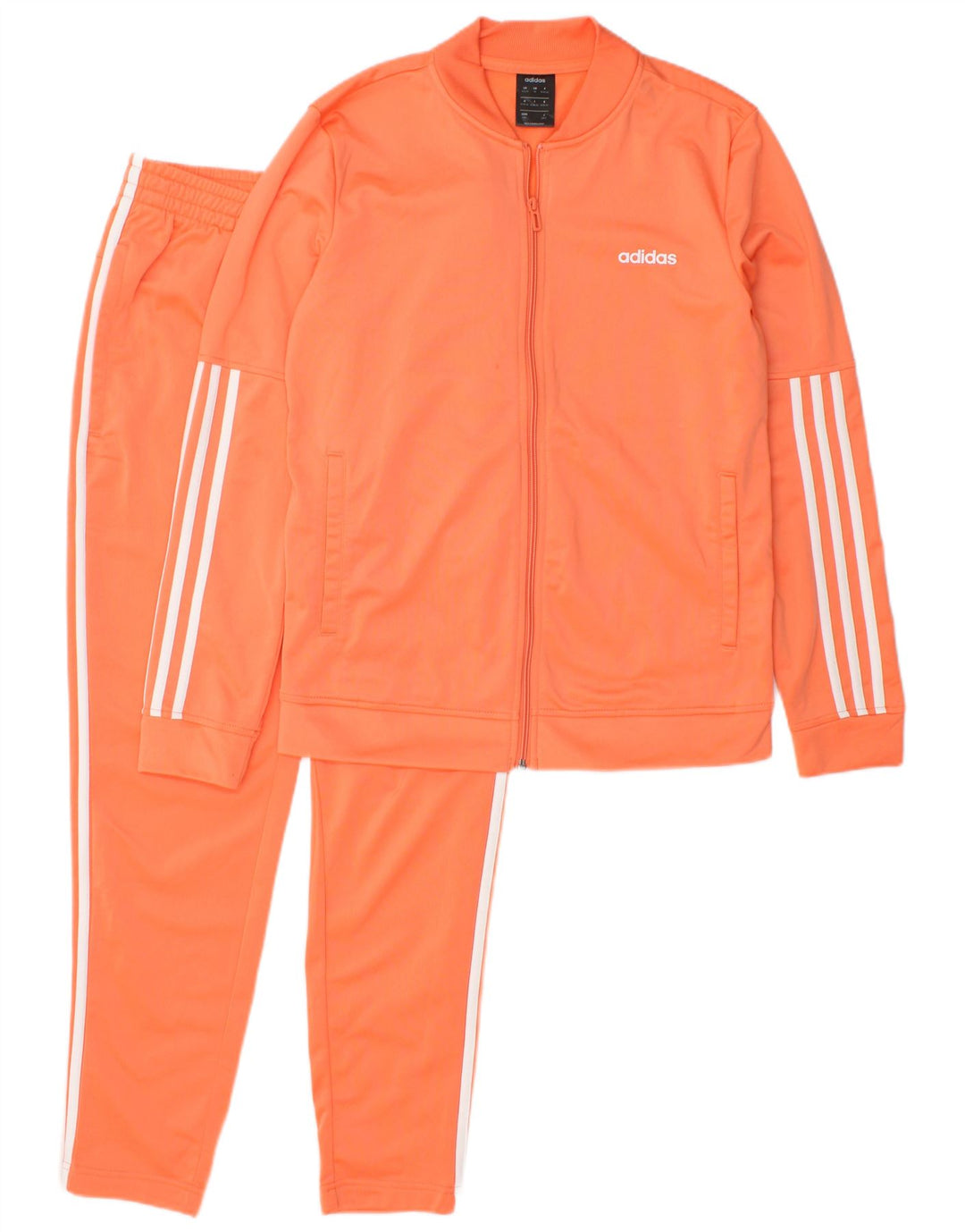 Chándal completo ADIDAS para mujer ES 12/14 Naranja medio Poliéster