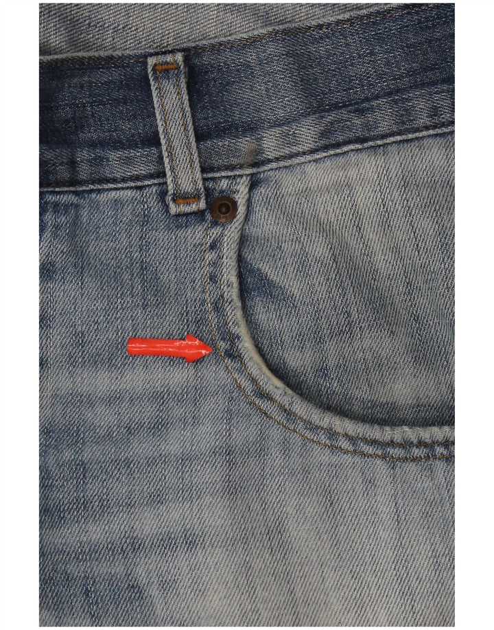 Lee Bermudas para Hombre Pantalones Cortos de Mezclilla W34 Algodón Azul Grande