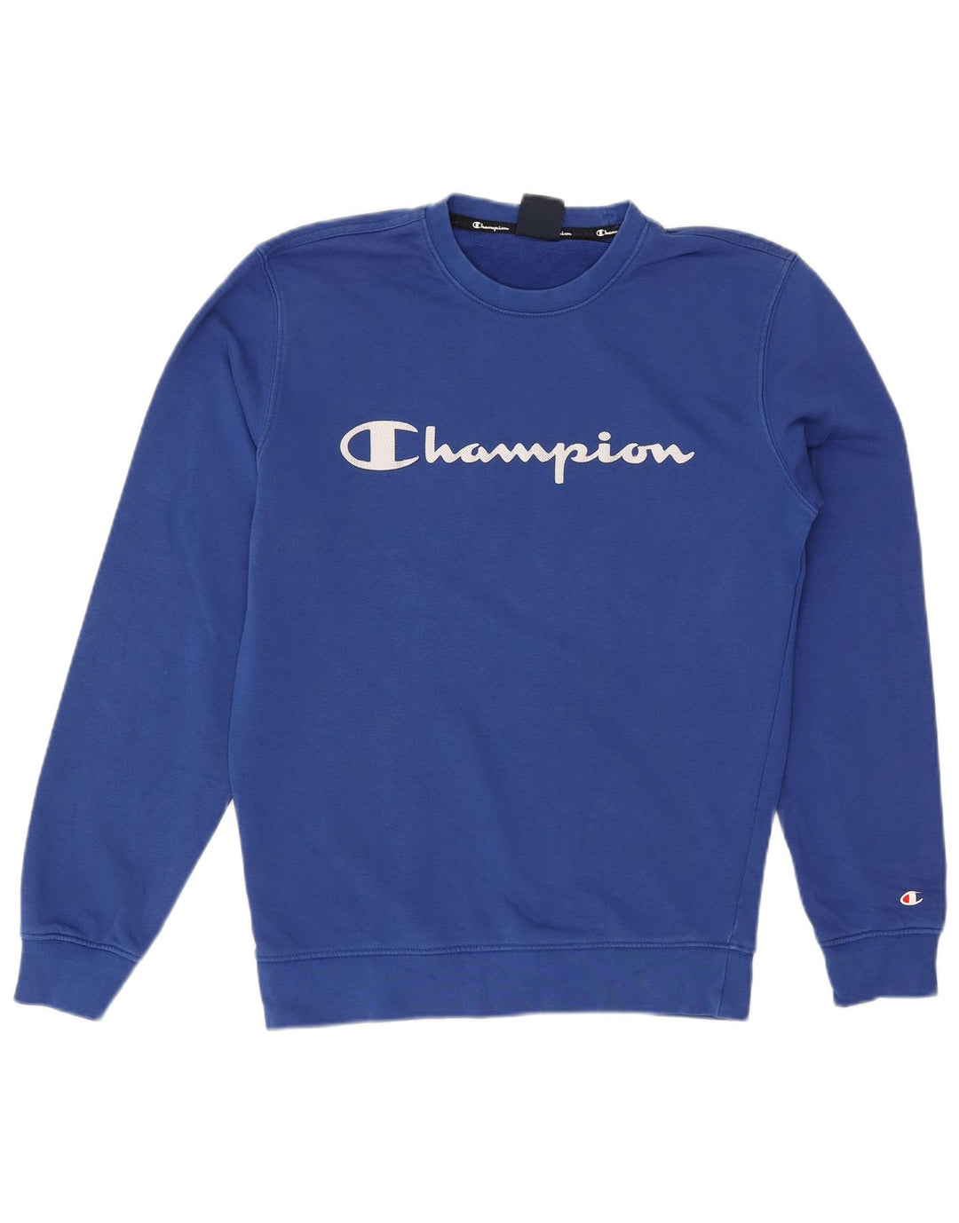Champion Sudadera Gráfica para Hombre Jersey Pequeño De Algodón Azul
