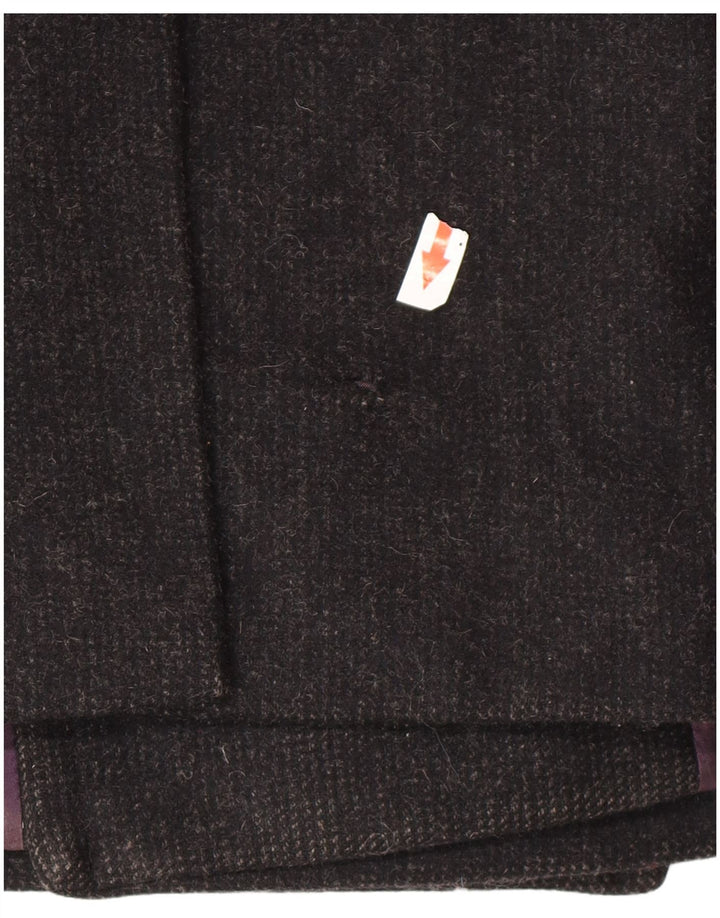 Marks & Spencer Chaquetón para hombre UK 38 Mediano Lana negra