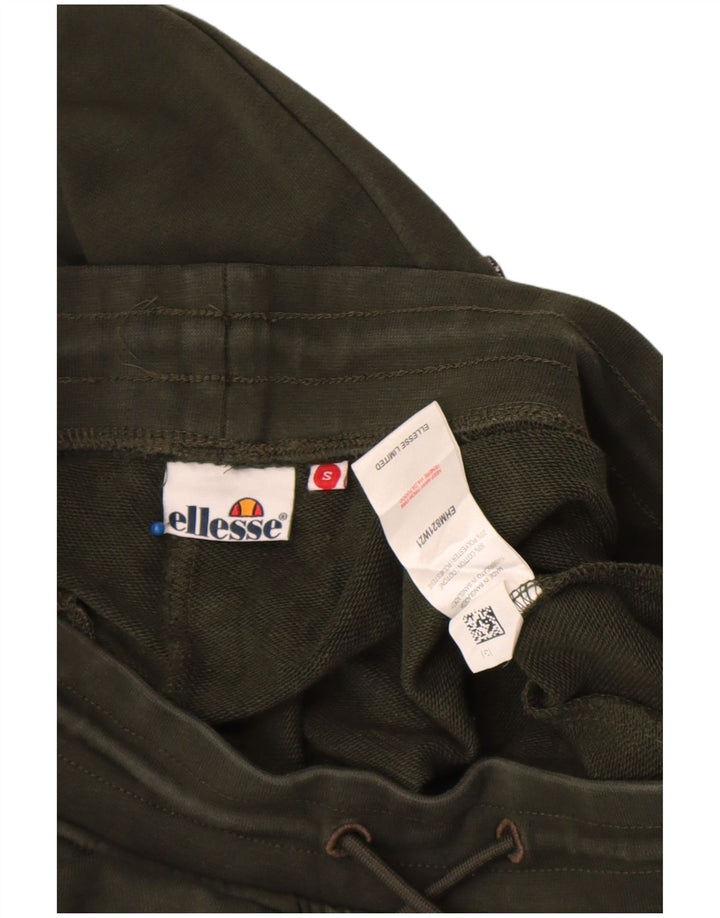 Ellesse Pantalones De Chándal Joggers Small Khaki Algodón Hombre