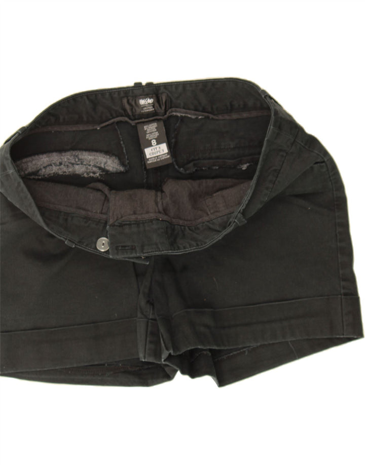MOSSIMO Womens Casual Shorts US 8 Medium W30 Black Cotton Vintage Mossimo and Second-Hand Mossimo from Messina Hembry 