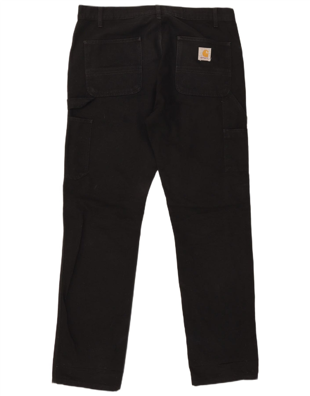CARHARTT Pantalón cargo recto para hombre W36 L34 Poliéster negro