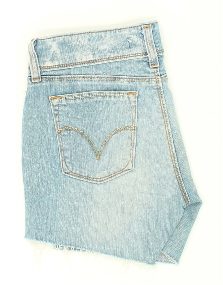 LEVI'S Womens Vintage Denim Shorts W28 Medium Blue Cotton Vintage Levi's and Second-Hand Levi's from Messina Hembry 
