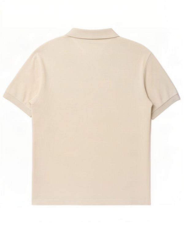 Polo Lacoste Hombre Talla 6 XL Algodón Blanco