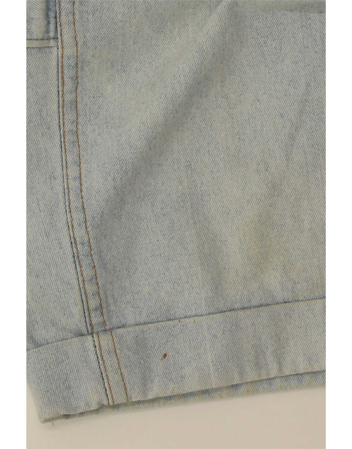 Casucci - Pantalones cortos de mezclilla para mujer IT 46 grande W32 azul