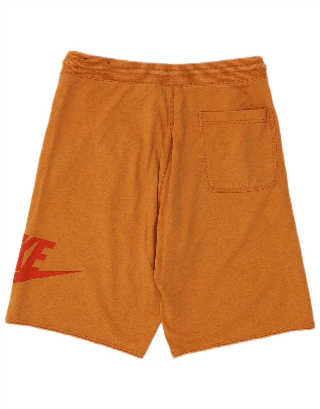 Pantalones cortos deportivos con estampado gráfico de algodón marrón medio para hombre Nike