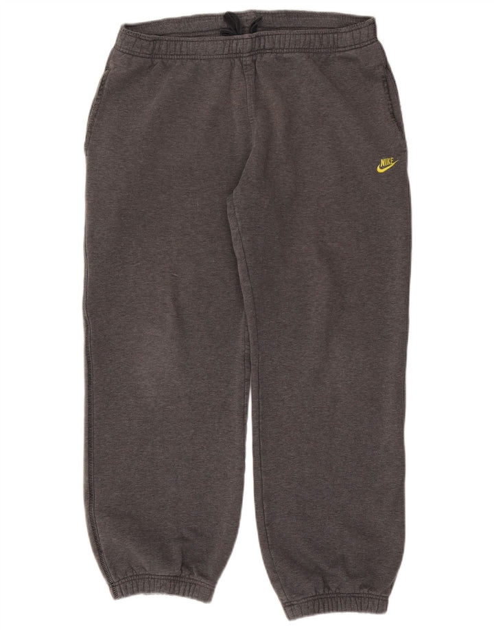Pantalón De Chándal Nike Hombre Joggers Gris Medio Algodón