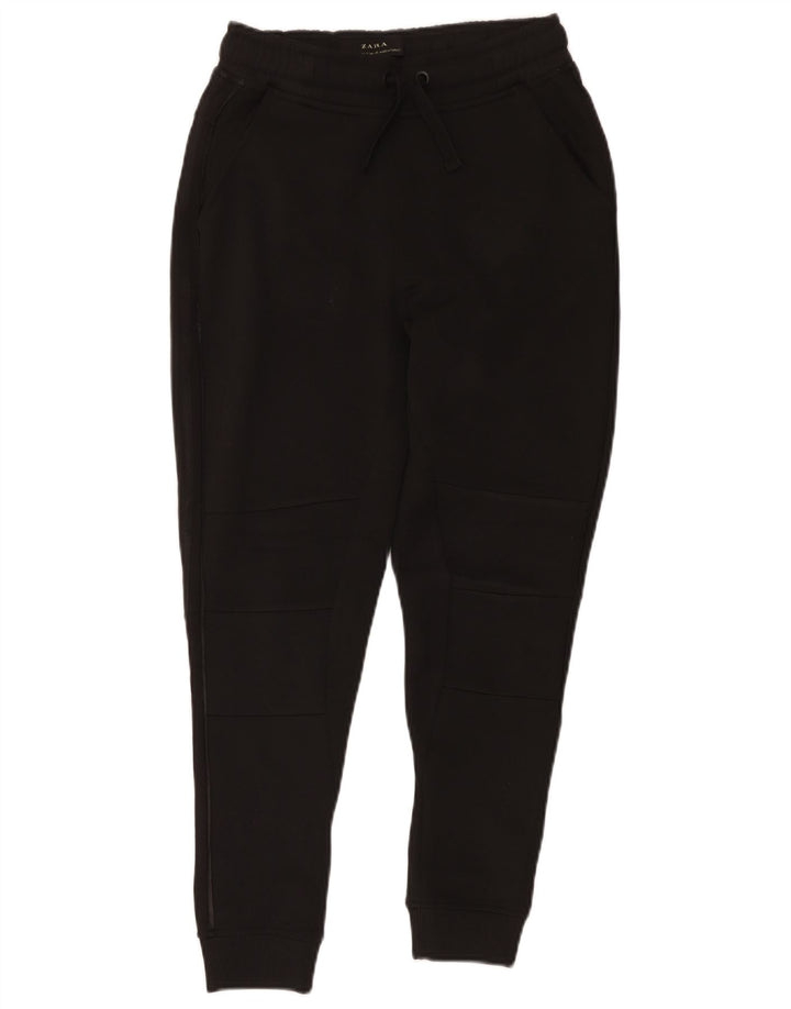 Zara Hombre Pantalones Chándal Joggers Small Negro Poliéster
