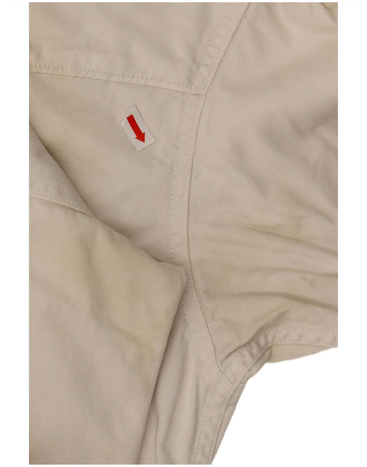 Camisa vaquera Lee para mujer UK 44 Algodón blanco mediano