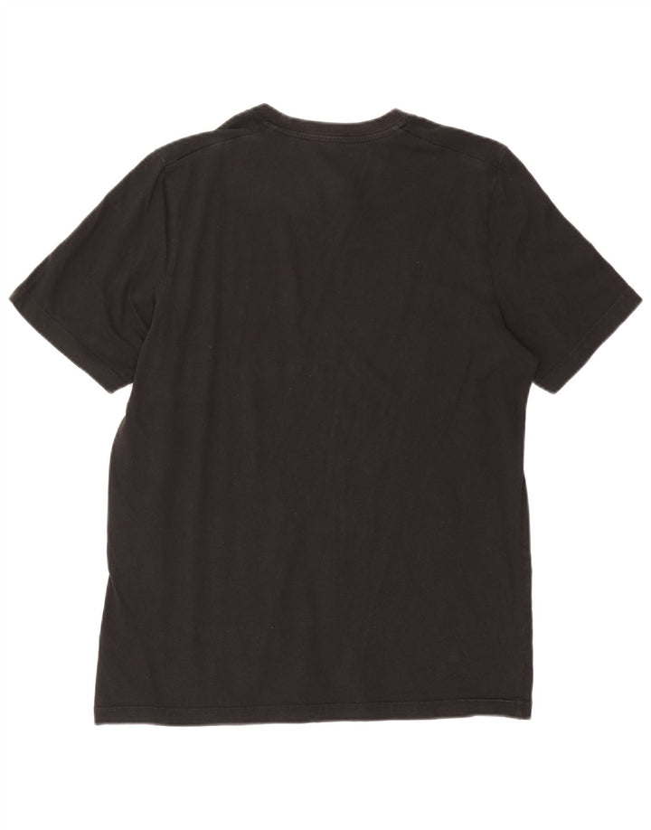 ADIDAS Camiseta gráfica Terrex Regular Fit para hombre Top Algodón negro mediano