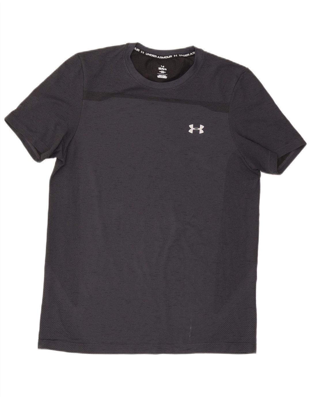 Under Armour Camiseta ajustada para hombre Top grande gris moteado