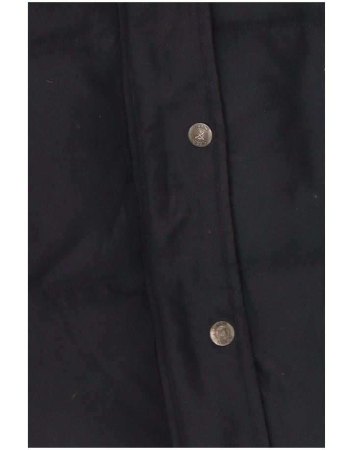 Crew Clothing Chaleco acolchado para mujer UK 40 Grande Poliéster azul marino