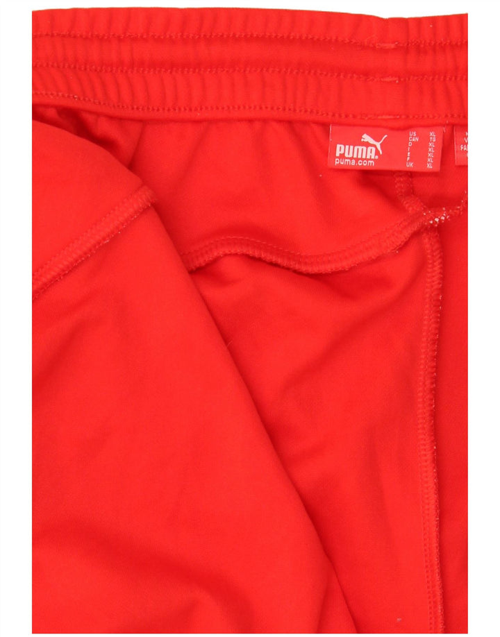 Puma Pantalones cortos deportivos para hombre XL Rojo