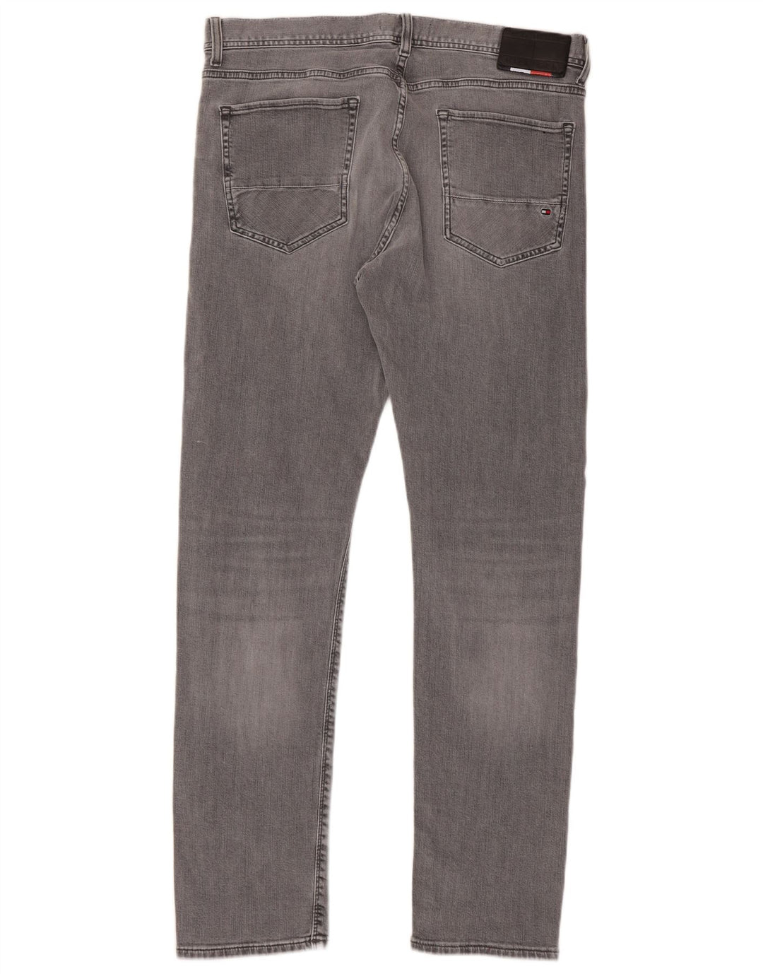 Tommy Hilfiger Vaqueros ajustados para hombre W36 L32 Algodón gris