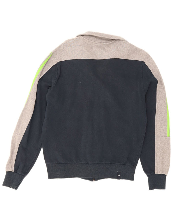 Adidas - Chaqueta de chándal para hombre, talla 36/38, color azul marino pequeño