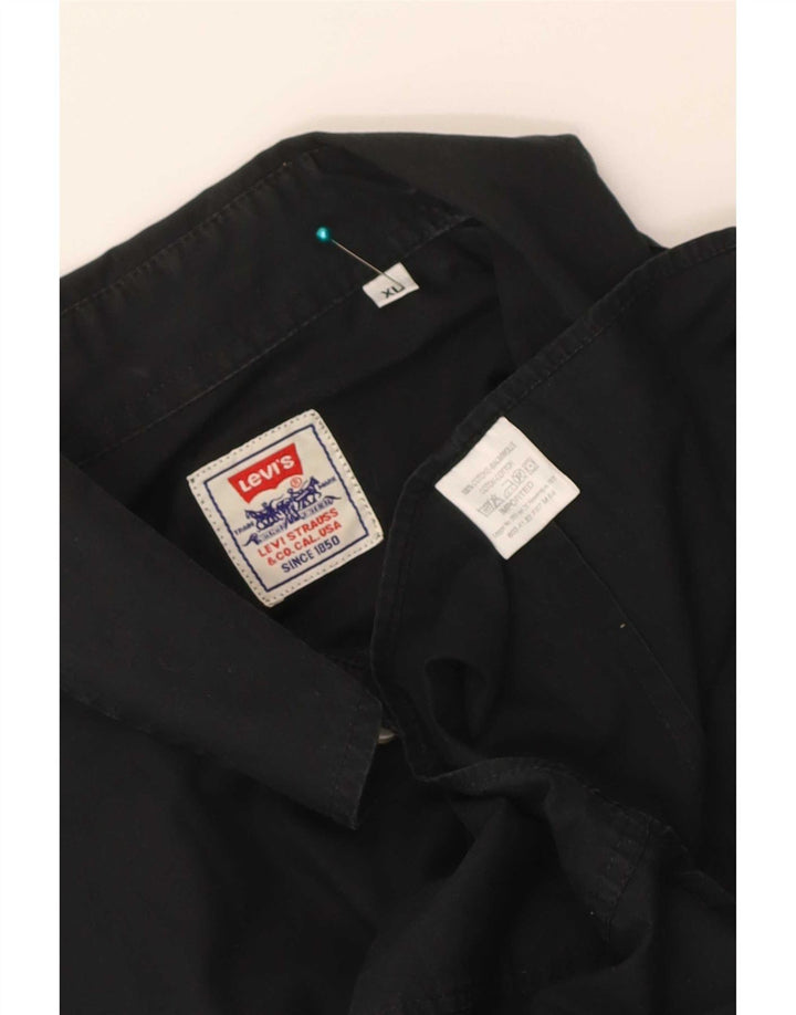 Camisa Levi's Hombre XL Algodón Negro