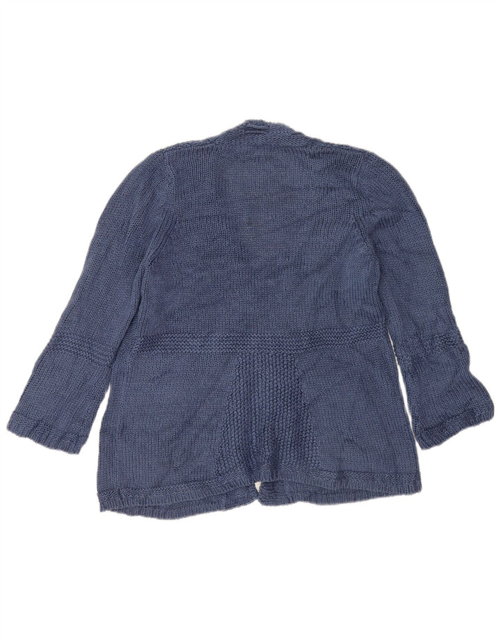 Marks & Spencer Suéter tipo cárdigan de manga 3/4 para mujer UK 44 Azul medio