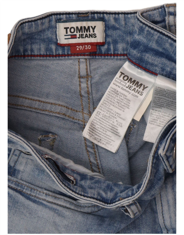 TOMMY HILFIGER Vaqueros ajustados para hombre W29 L30 Algodón azul