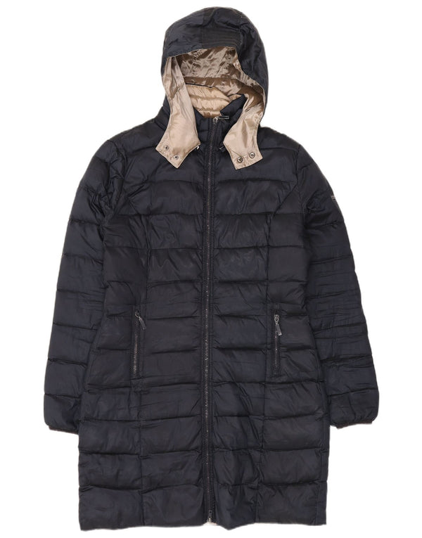 Ellesse Abrigo acolchado con capucha para mujer ES 40 XL Poliéster negro