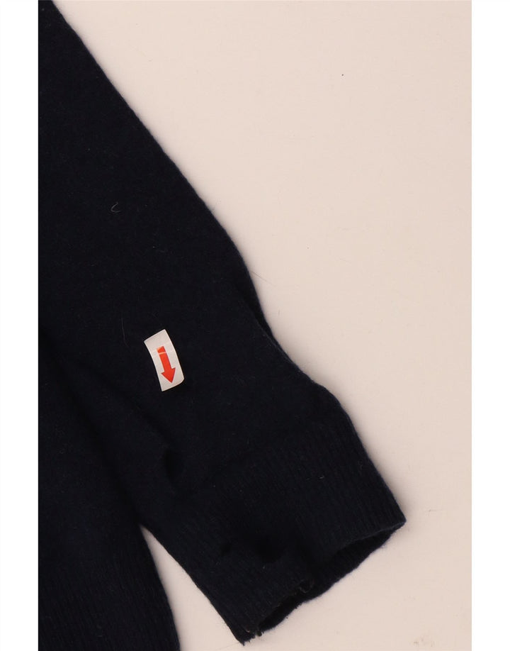 Marks & Spencer - Camiseta sin mangas para hombre, talla mediana, lana de cordero azul marino