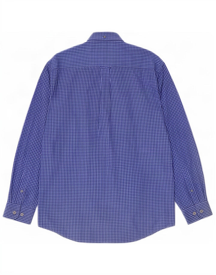 Camisa Ben Sherman para hombre de cuadros azules medianos