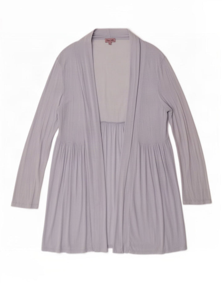 Phase Eight Cárdigan largo para mujer UK 40 Viscosa azul medio