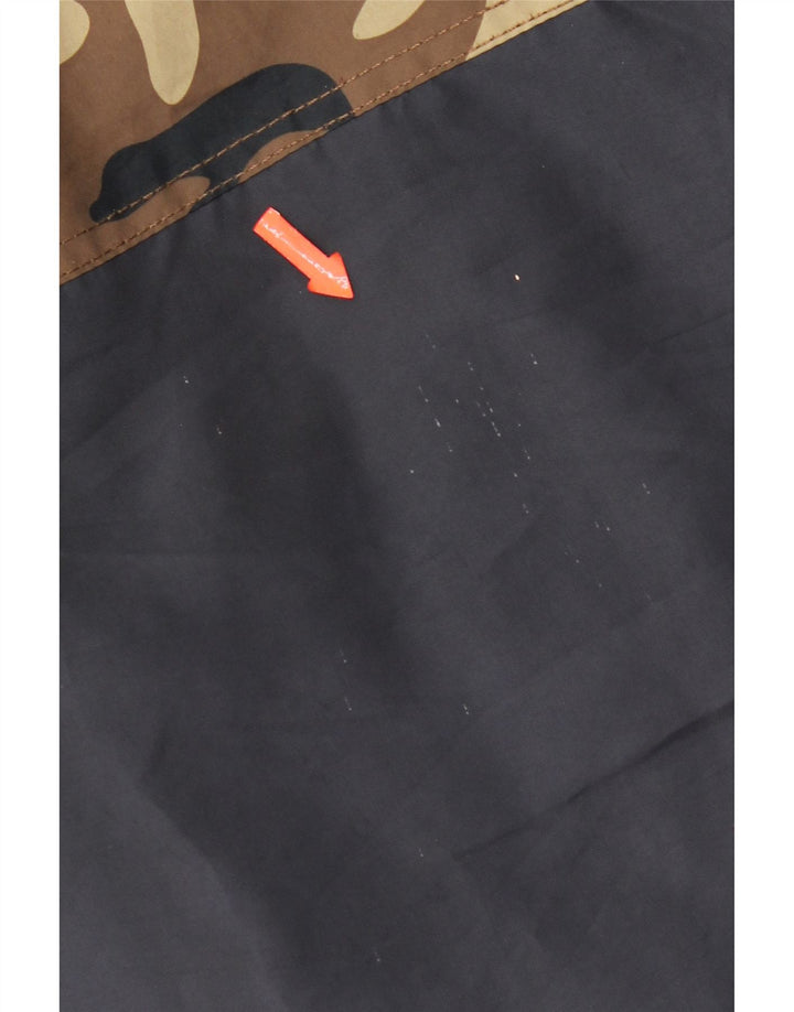 Zara Parka Niño Con Capucha 13-14 Años Multicolor Camuflaje