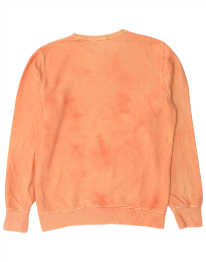 Superdry Sudadera Jumper XL Naranja Tie Dye Algodón