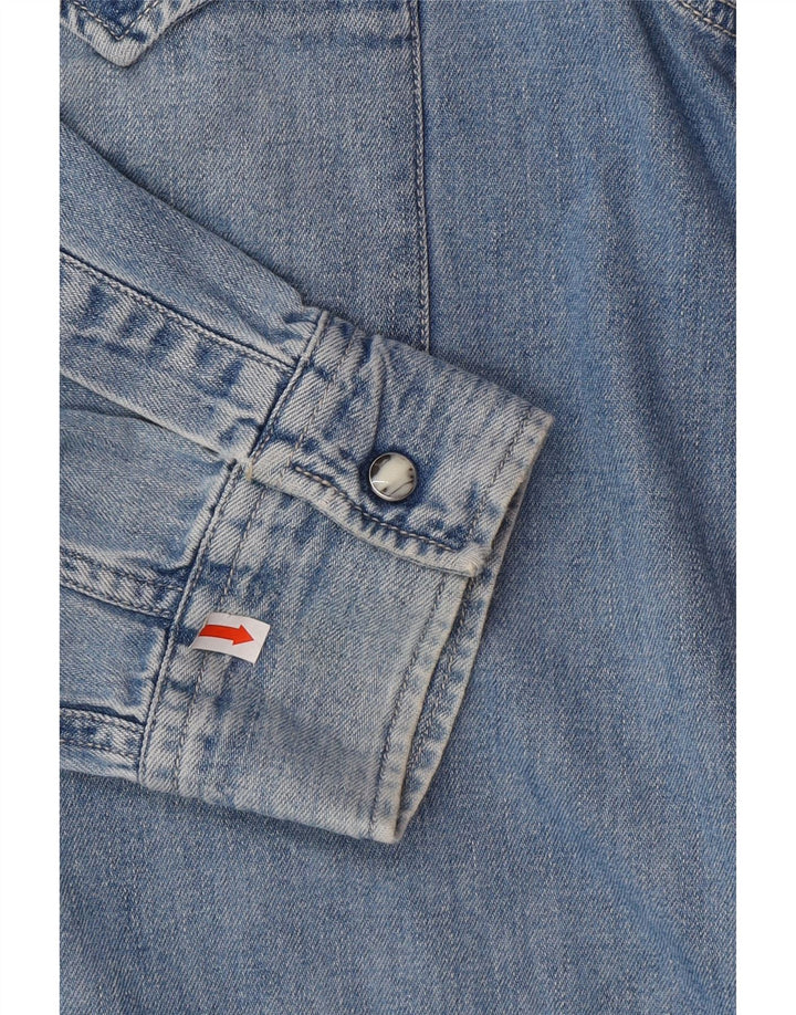 LEVI'S Camisa vaquera para hombre Algodón azul grande