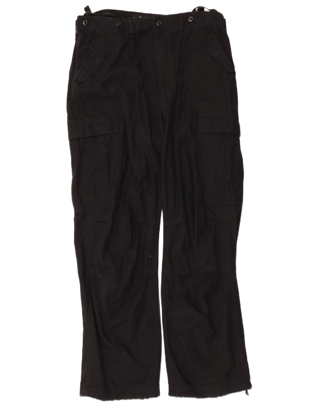 Brandit Pantalones cargo rectos para hombre 3XL W40 L32 Algodón negro