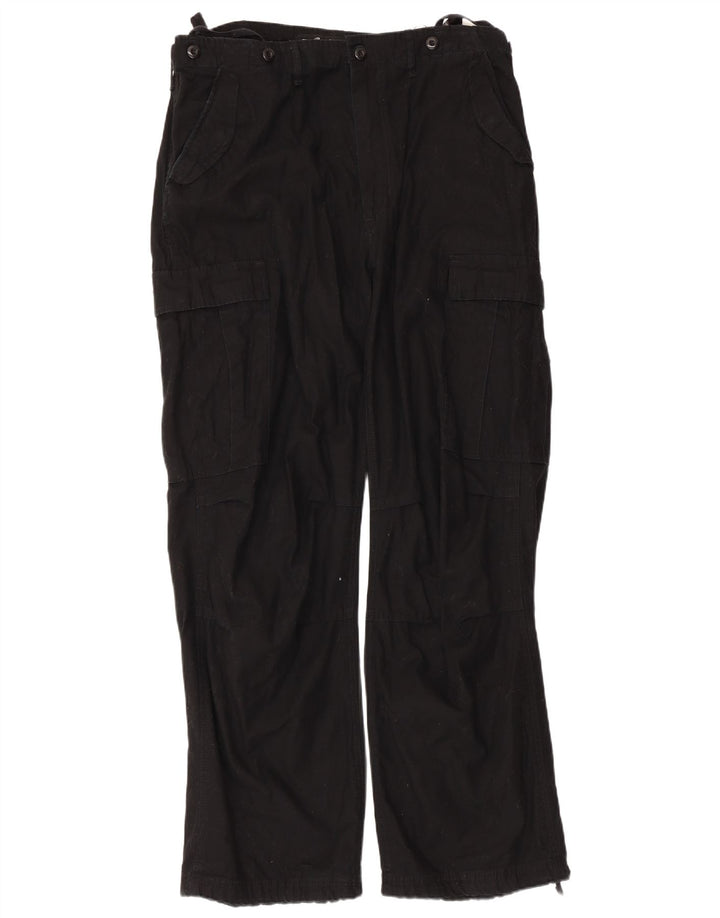 Brandit Pantalones cargo rectos para hombre 3XL W40 L32 Algodón negro