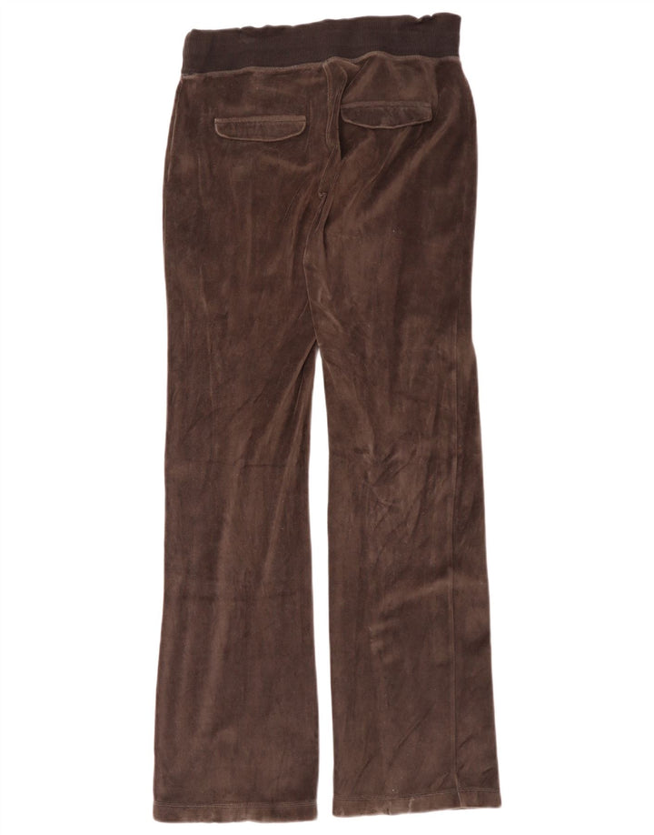 ADIDAS Pantalón de chándal de terciopelo para mujer EU 42 Algodón marrón medio