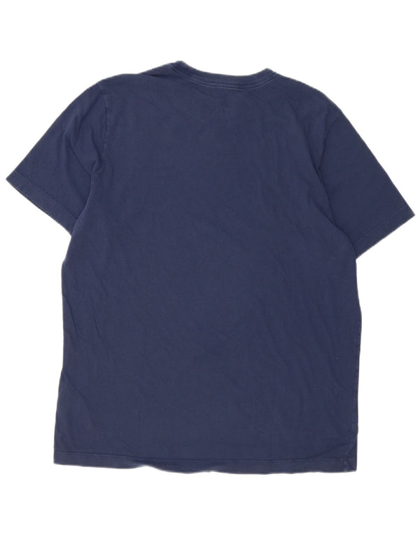Camiseta Nike Hombre Top Grande Azul Marino Algodón
