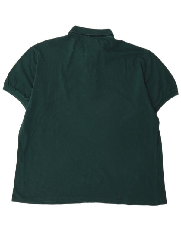 Polo Lacoste para hombre talla 7 2XL algodón verde