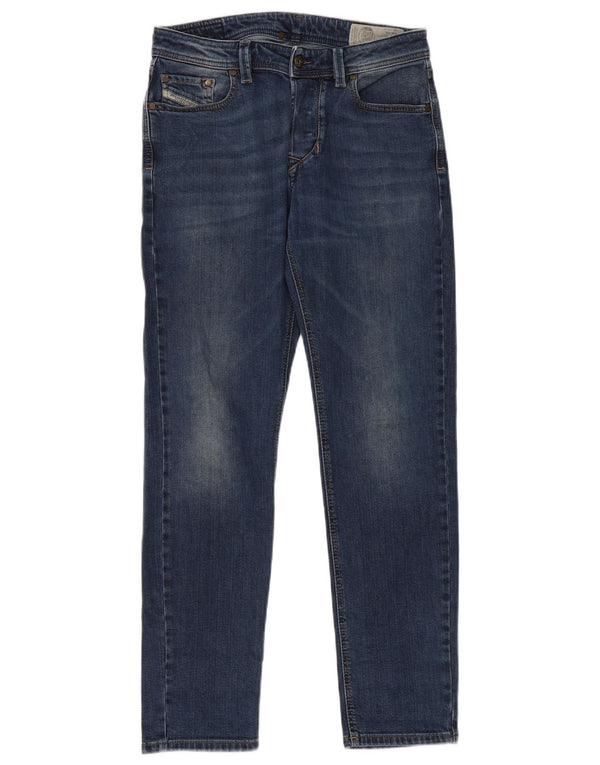 Diesel Hombre Larkee-Beex Regular Tapered Jeans W30 L32 Algodón Azul